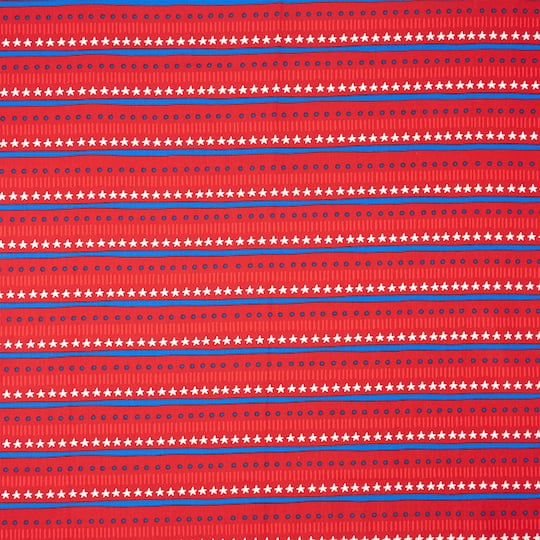SINGER Patriotic Football Cotton Fabric Bundle